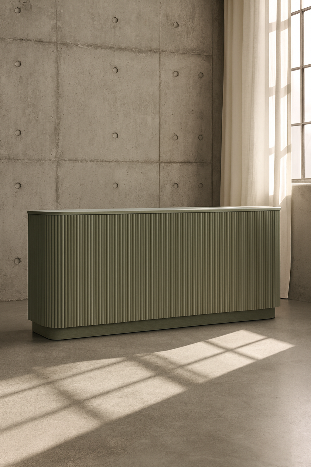 Thrissur 4 Section Sideboard