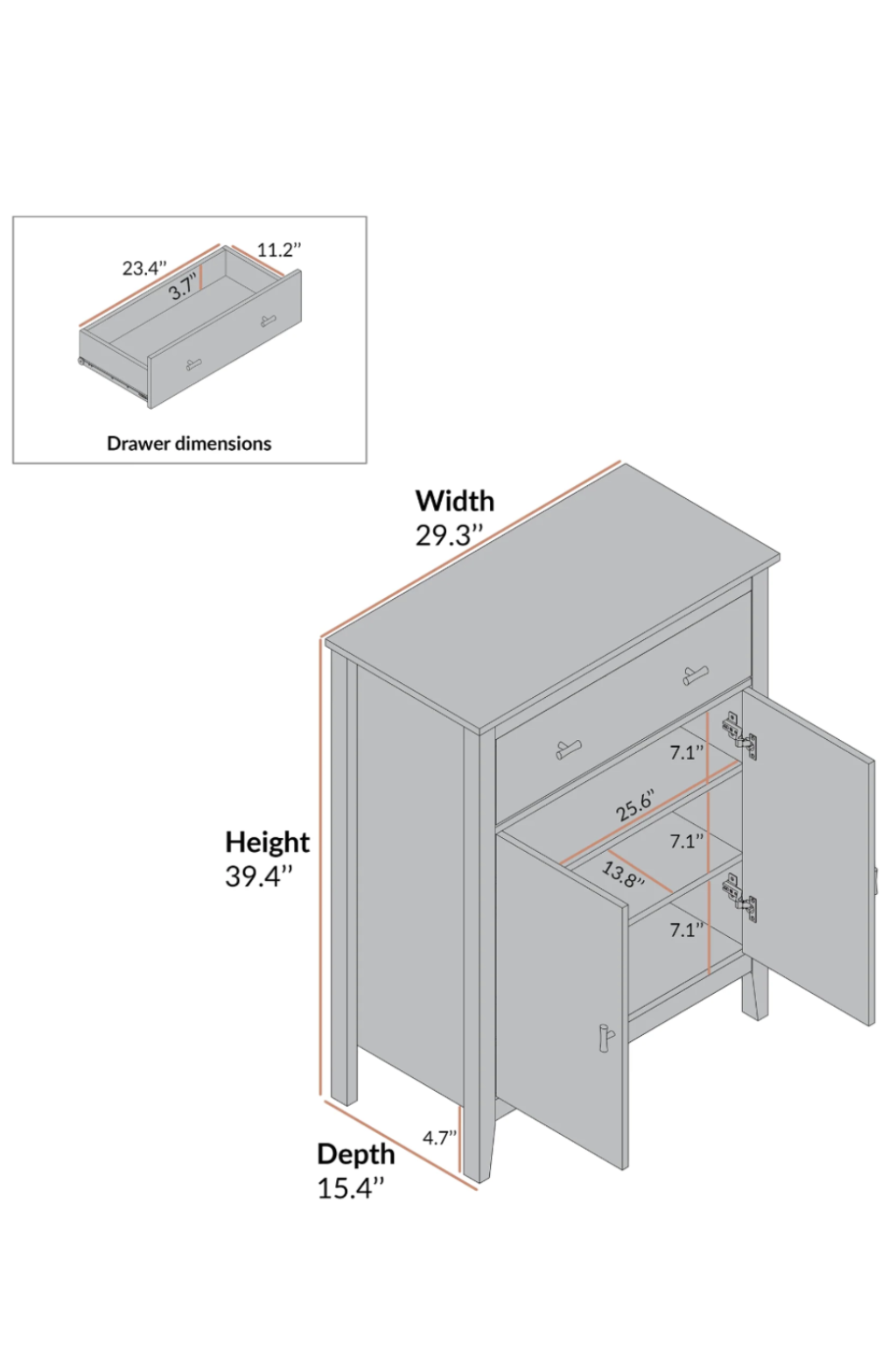 Patnam Small Sideboard