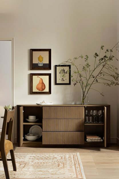 Thrissur 3 Section Sideboard