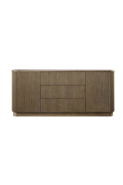 Thrissur 3 Section Sideboard