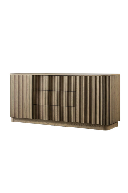 Thrissur 3 Section Sideboard
