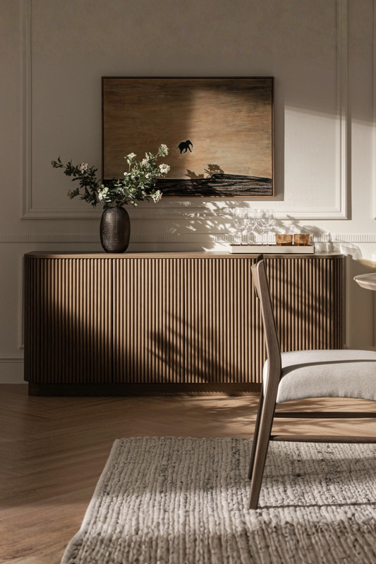 Thrissur 4 Section Sideboard