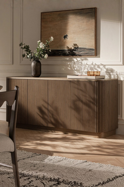 Thrissur 4 Section Sideboard