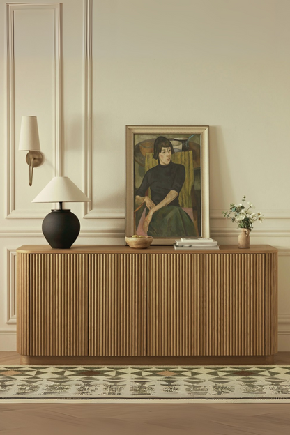 Thrissur 4 Section Sideboard