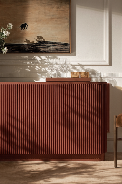 Thrissur 4 Section Sideboard