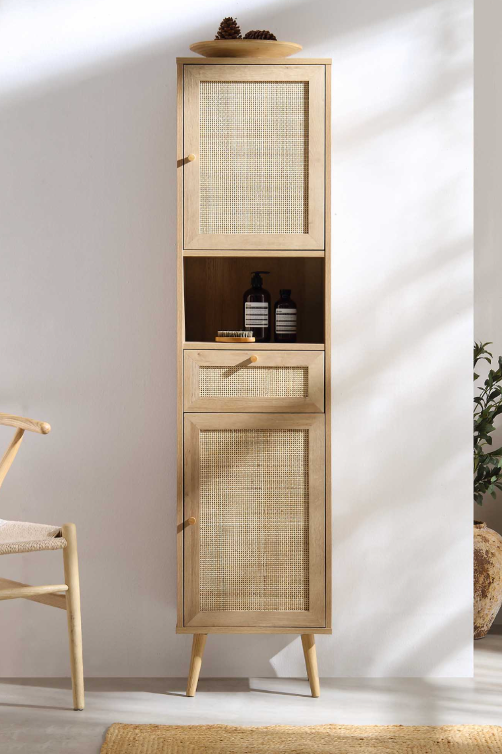 Puranik Tall Bathroom Cabinet