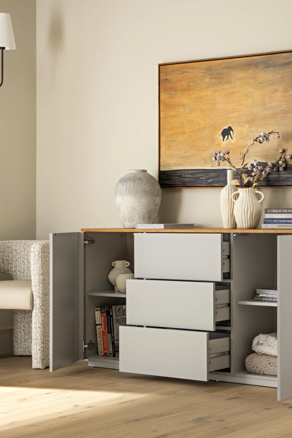 Silchar Wide Sideboard